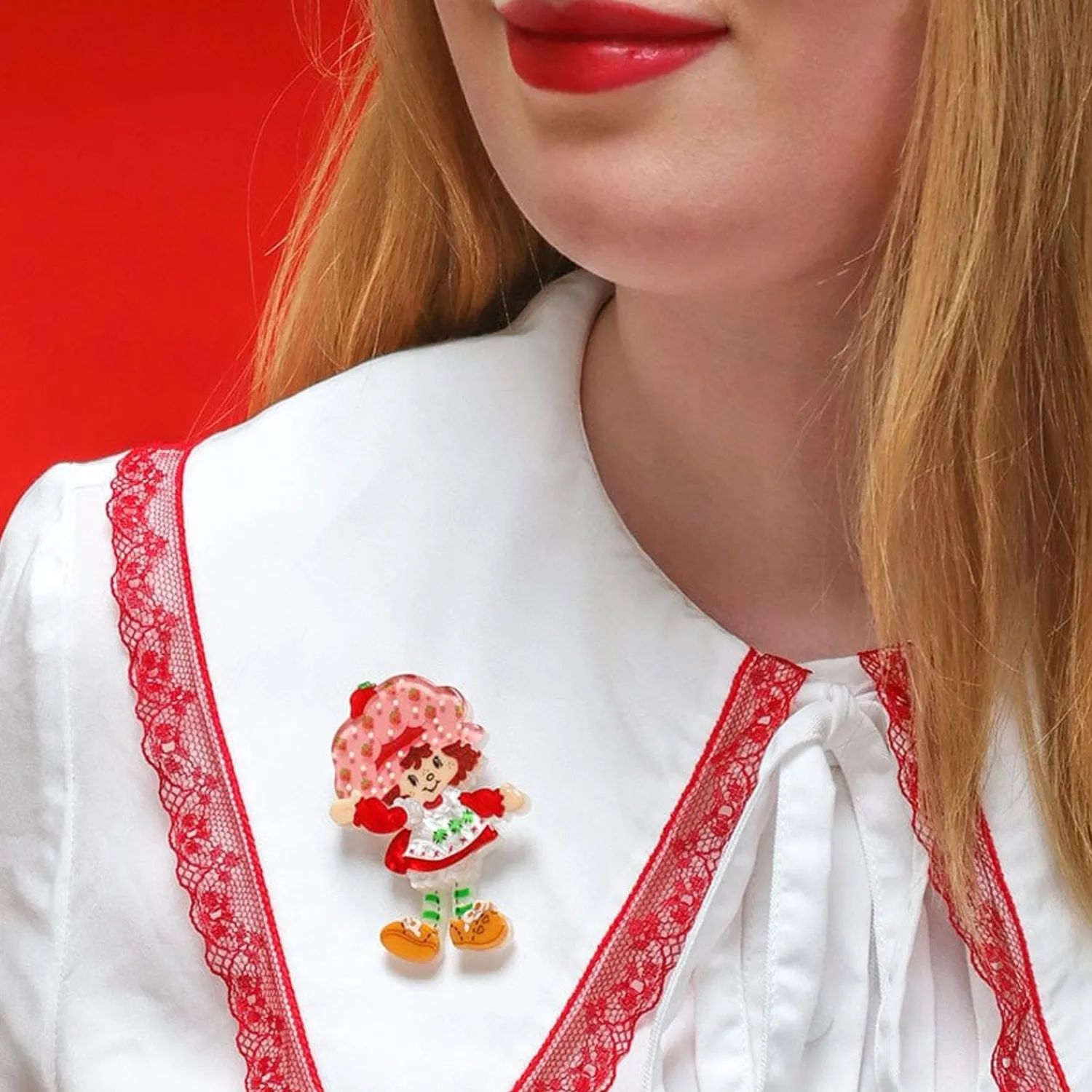 Strawberry Shortcake Brooch^Erstwilder Online