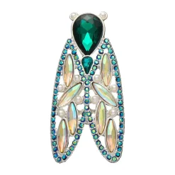 Summer Songstress Stone Set Crystal Brooch^Erstwilder Hot