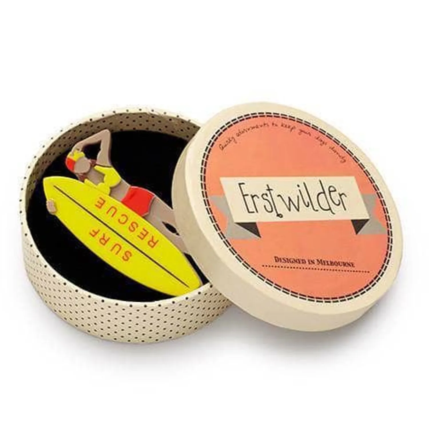 Surf Rescue Brooch^Erstwilder Hot