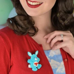 Swift Heart Rabbit Brooch^Erstwilder Clearance