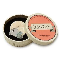 Swimming Solo Turtle Brooch^Erstwilder