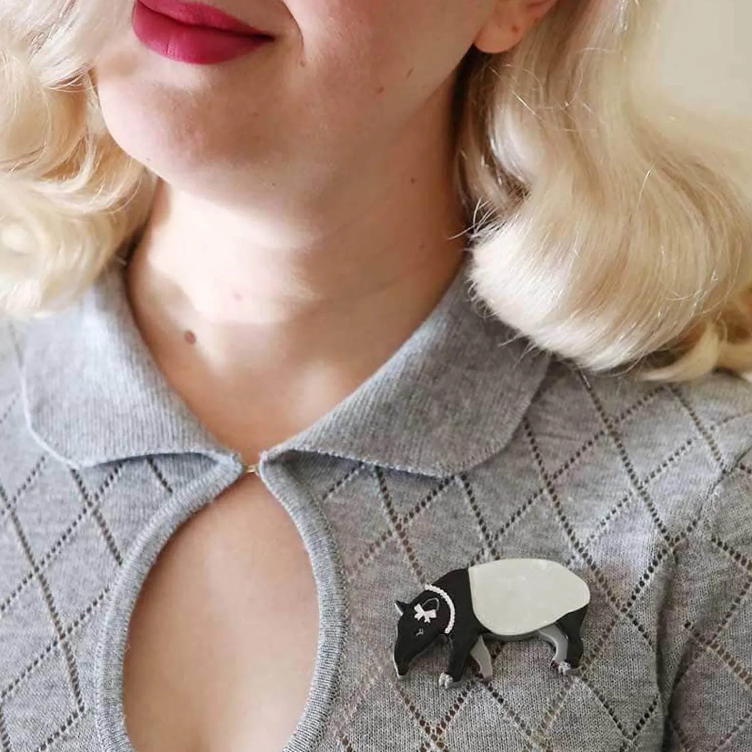 Tabitha The Tapir Brooch^Erstwilder Discount