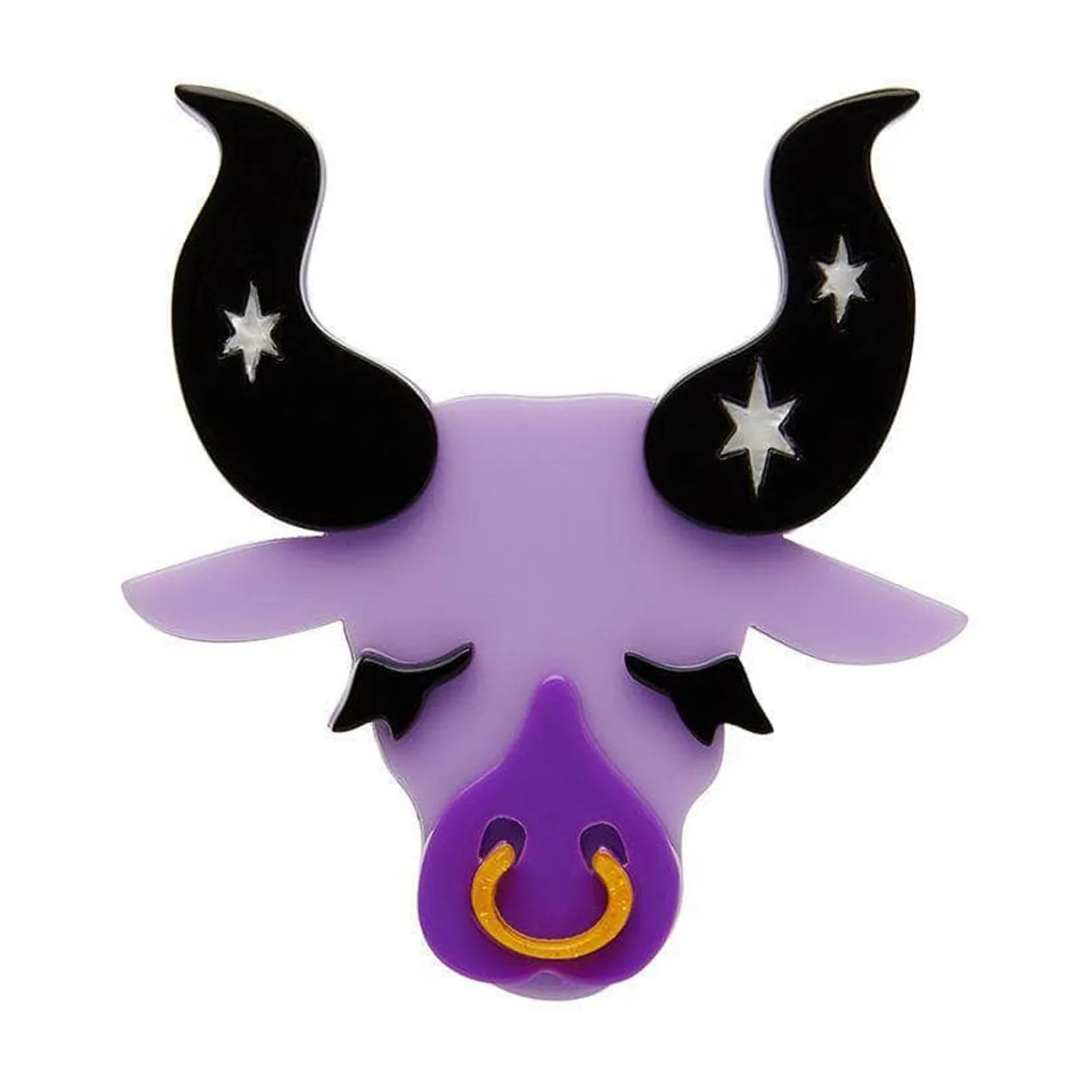 Taurus The Tactile Brooch^Erstwilder New