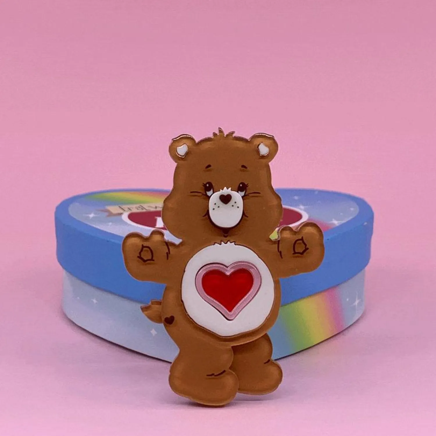 Tenderheart Bear Brooch^Erstwilder Clearance