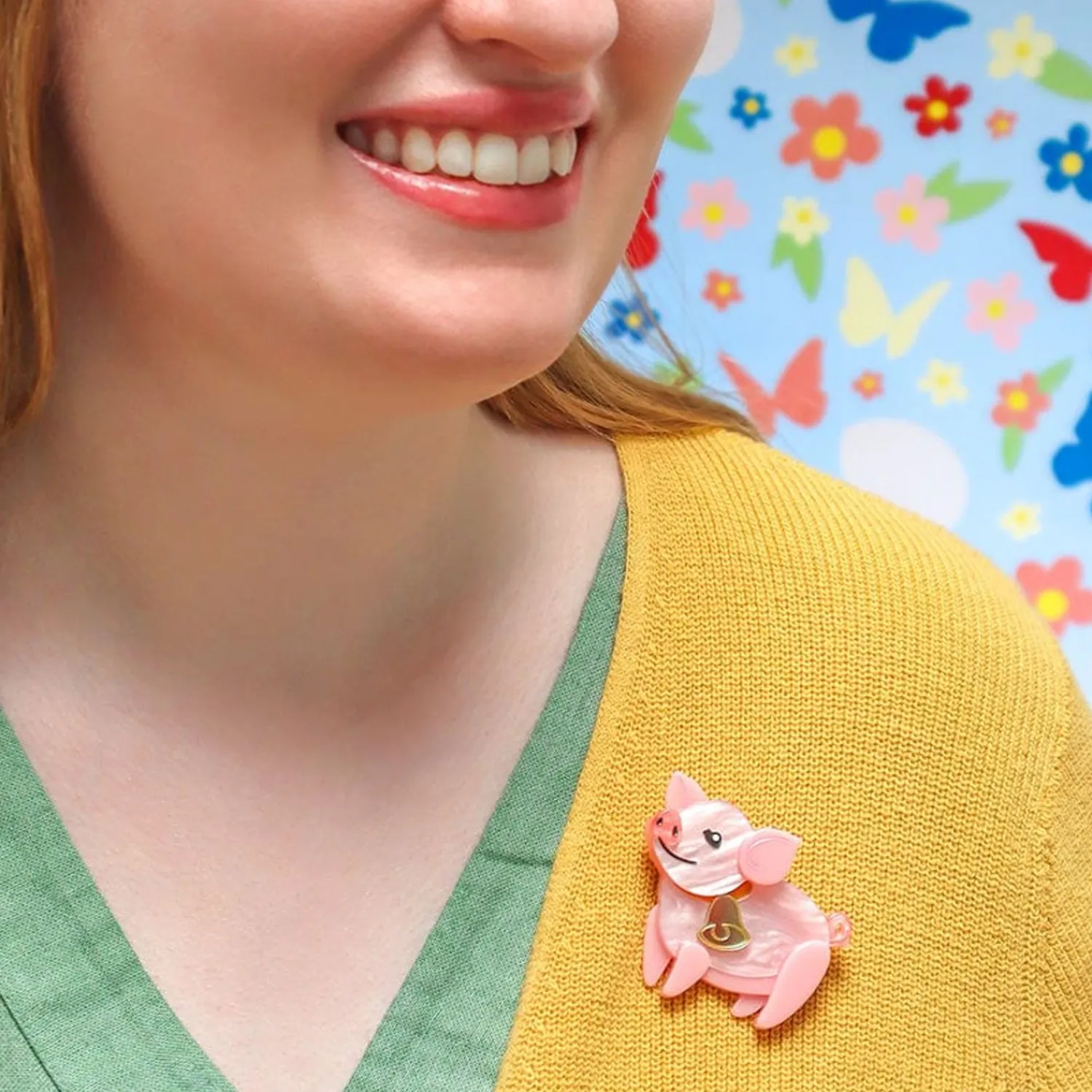 That'Ll Do Pig Brooch^Erstwilder Sale