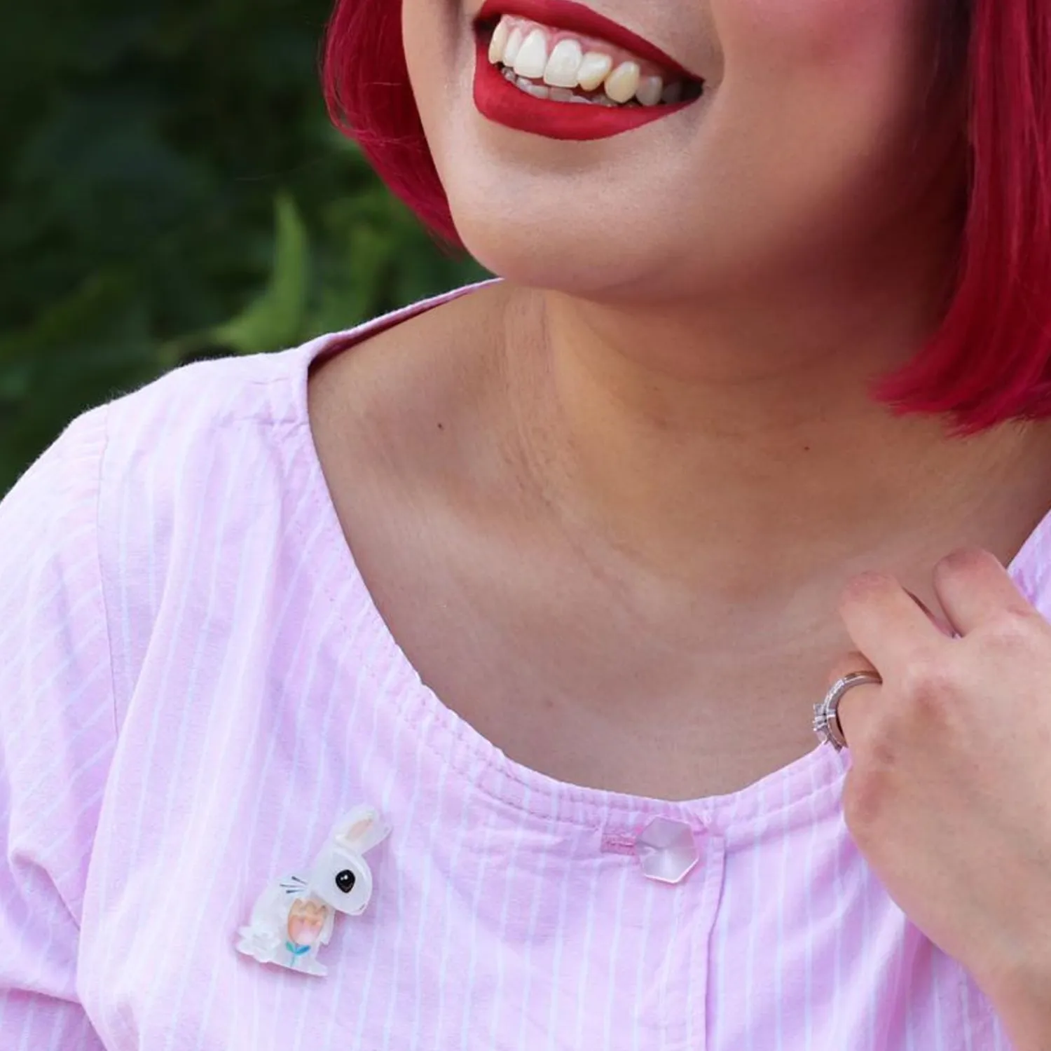 The Beloved Bunny Mini Brooch^Erstwilder Clearance