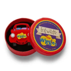The Big Red Car Brooch^Erstwilder