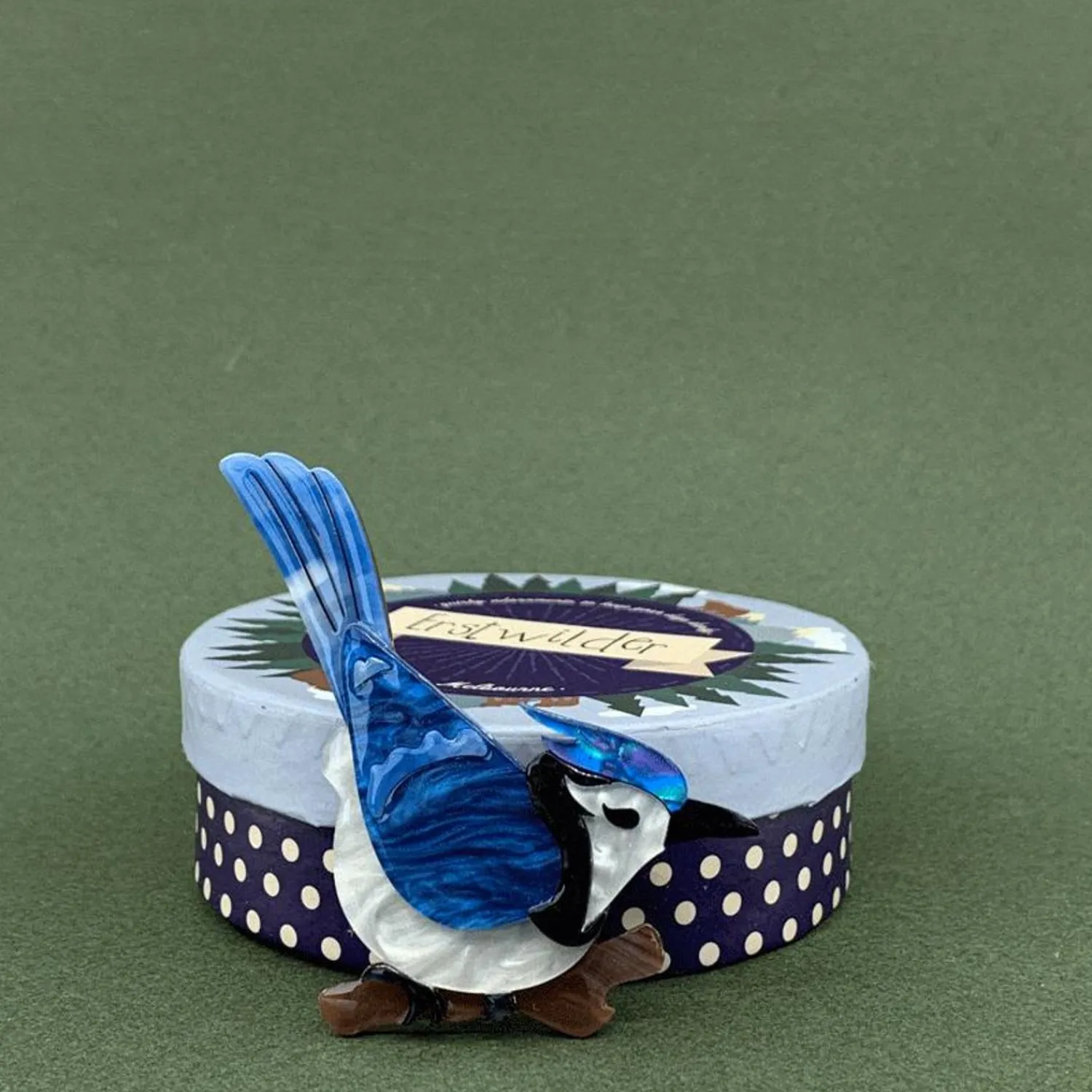 The Blue Jay Way Brooch^Erstwilder New