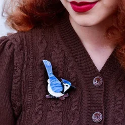 The Blue Jay Way Brooch^Erstwilder New