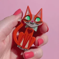 The Cat'S Meow Brooch^Erstwilder Best