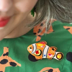 The Charismatic Clownfish Brooch^Erstwilder Sale