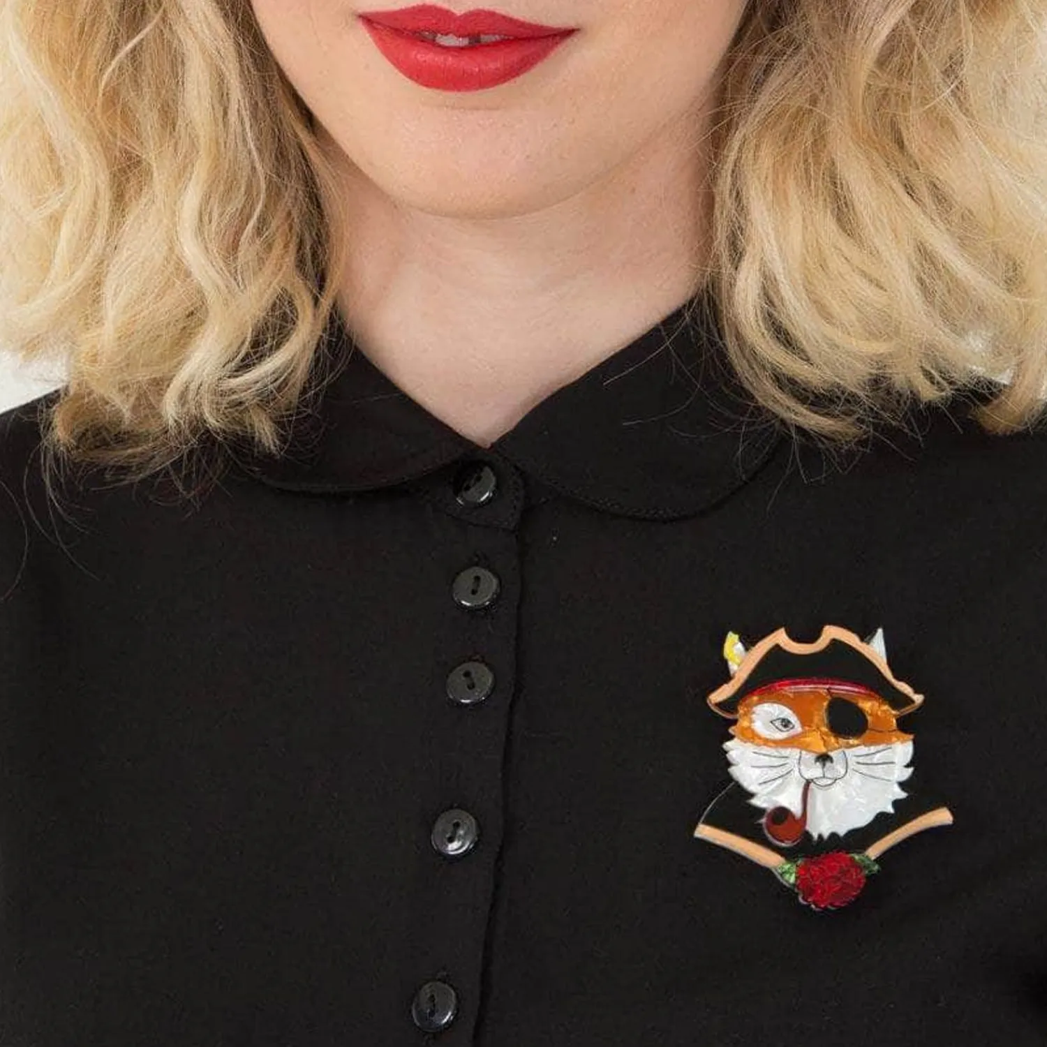 The Cunning Captain Fox Brooch^Erstwilder Best