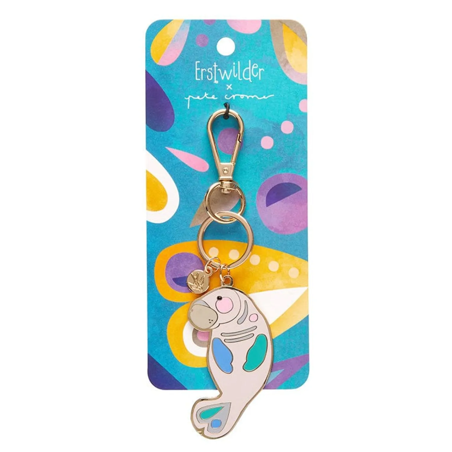 The Dutiful Dugong Enamel Key Ring^Erstwilder Best