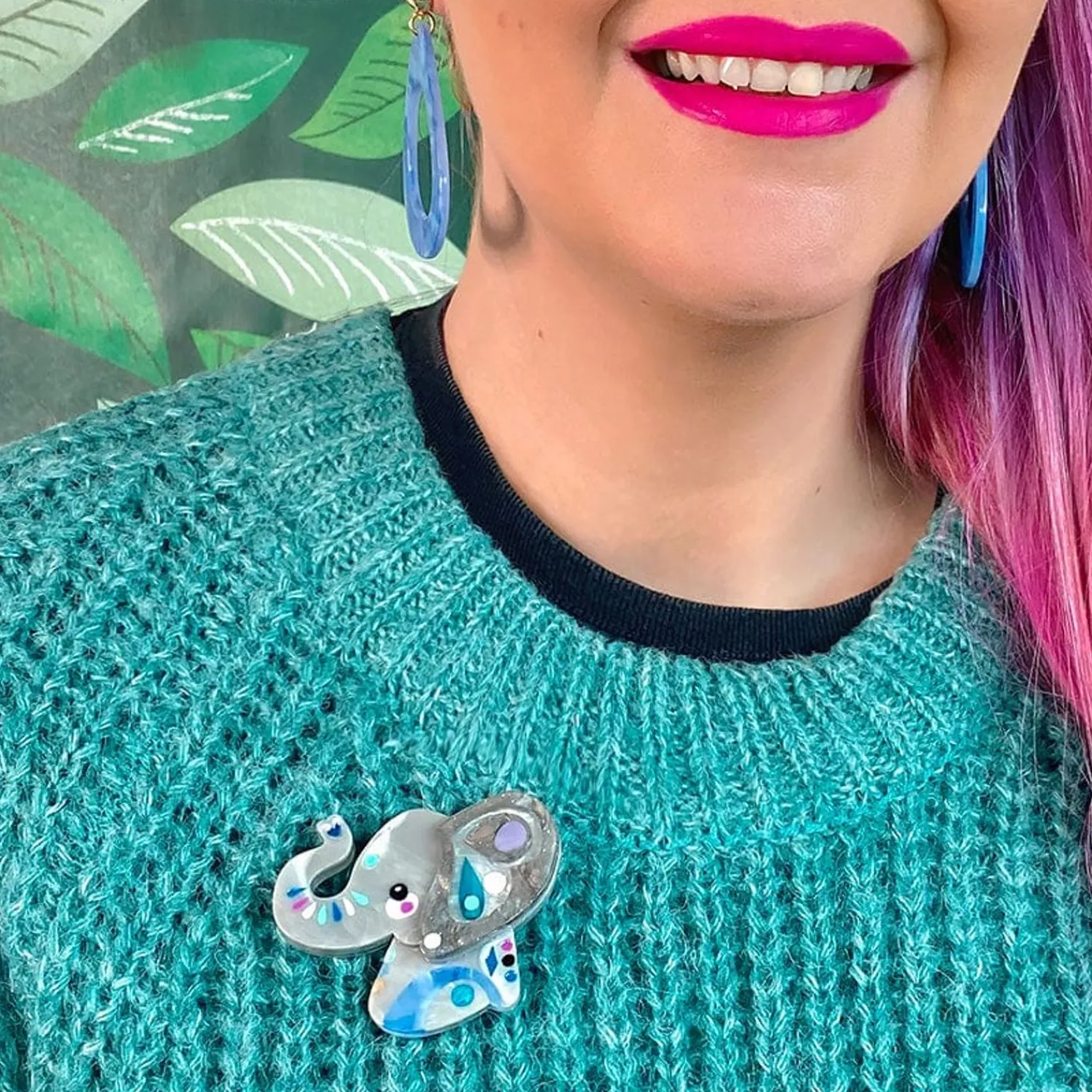 The Elated Elephant Brooch^Erstwilder Sale