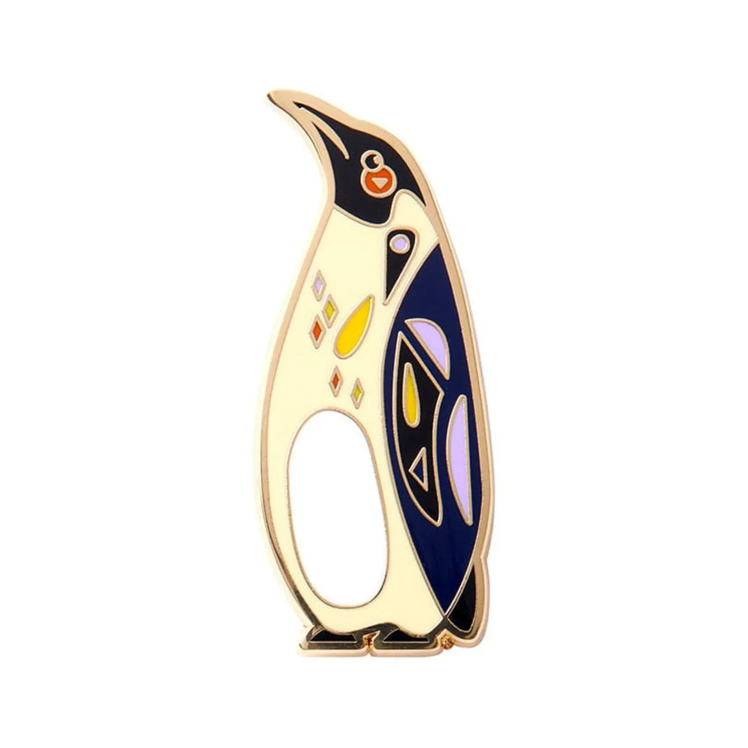 The Emboldened Emperor Penguin Enamel Pin^Erstwilder Discount