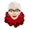 The Face Of Style Iris Brooch^Erstwilder Best