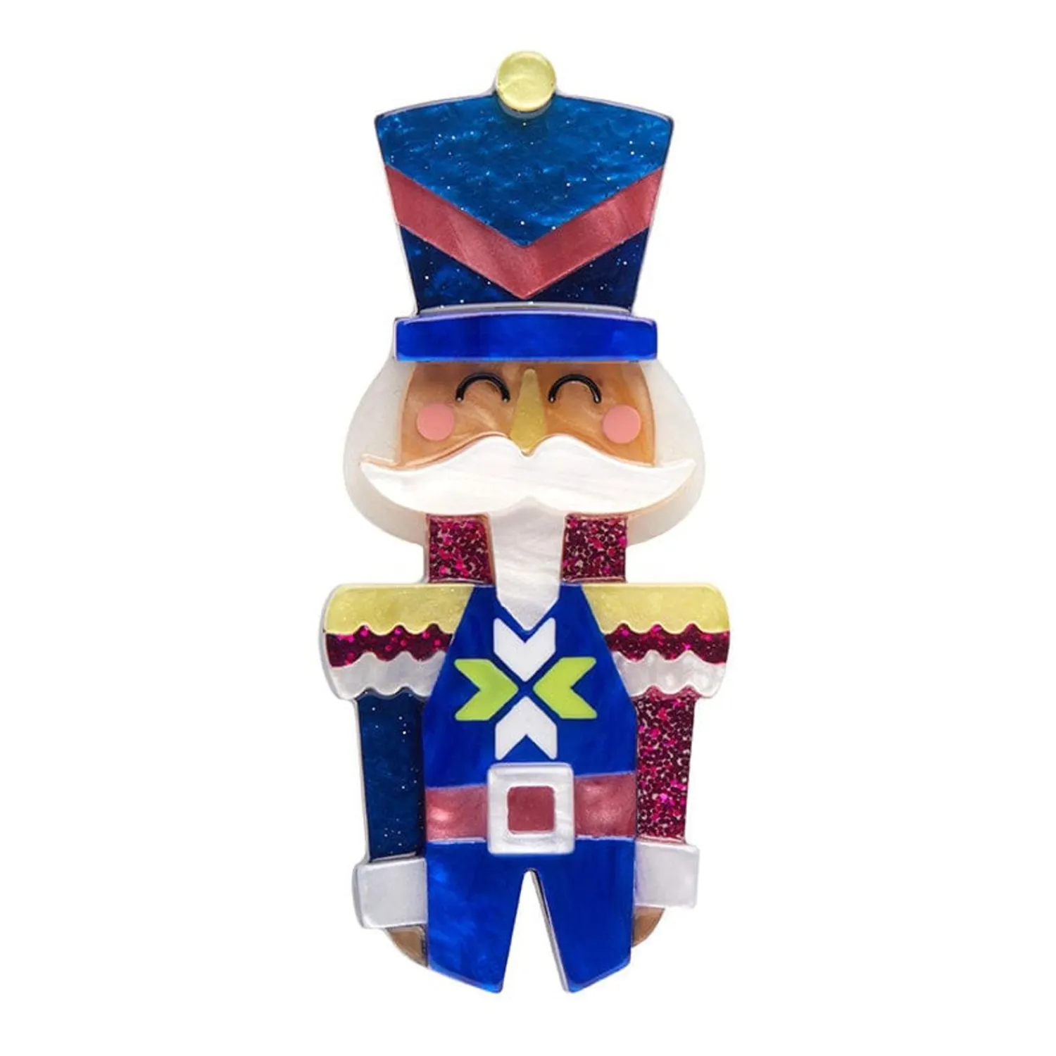The Festive Soldier Brooch^Erstwilder Hot
