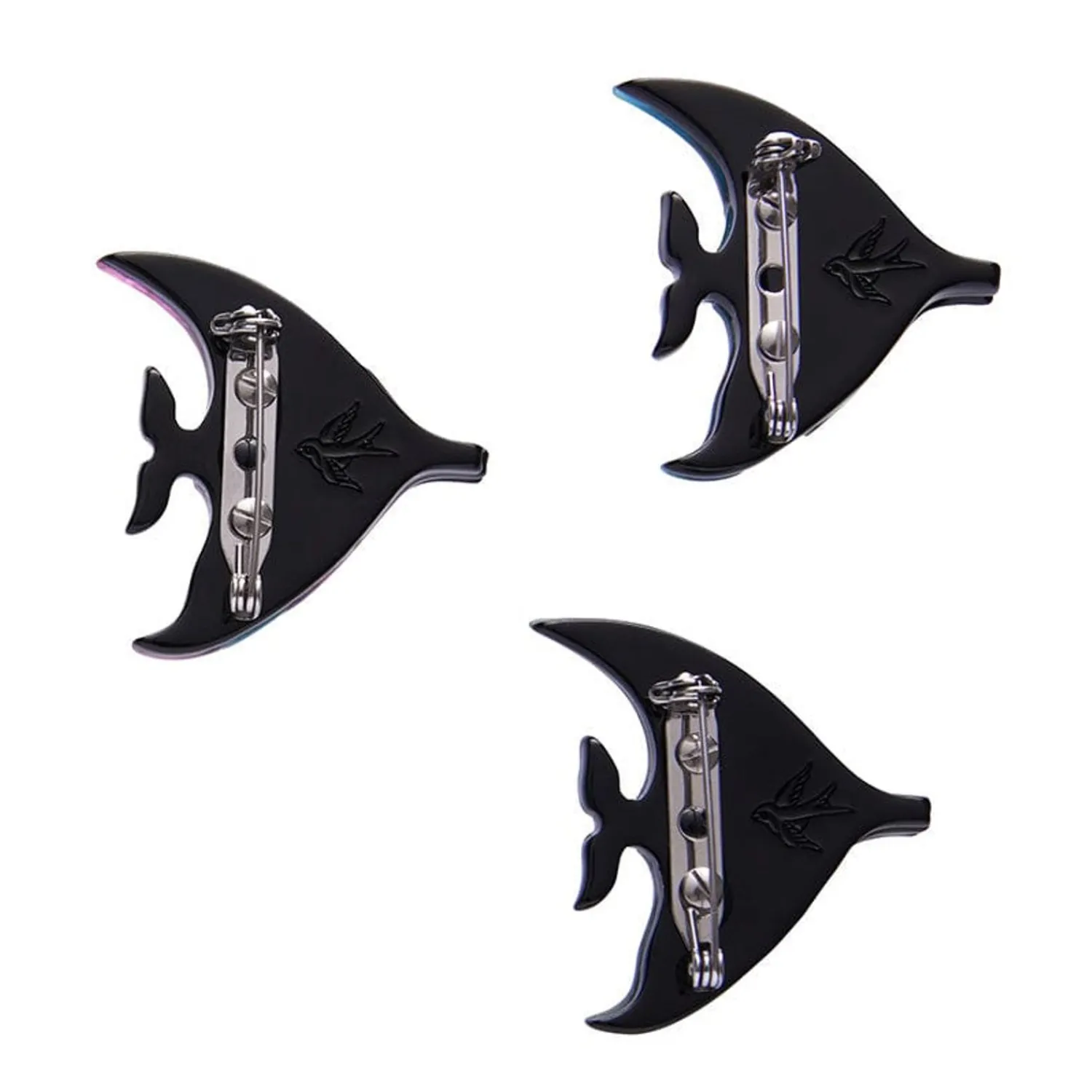 The Fish 'Guya' Mini Brooch Set^Erstwilder Online