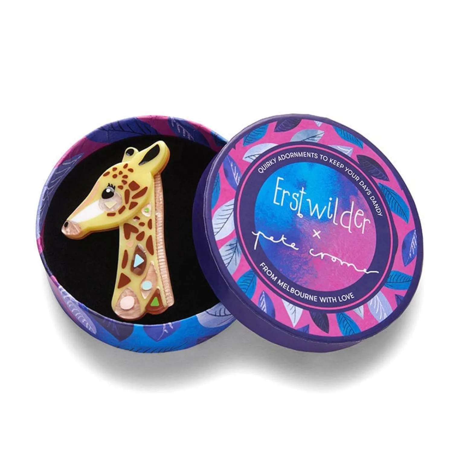 The Genteel Giraffe Brooch^Erstwilder New