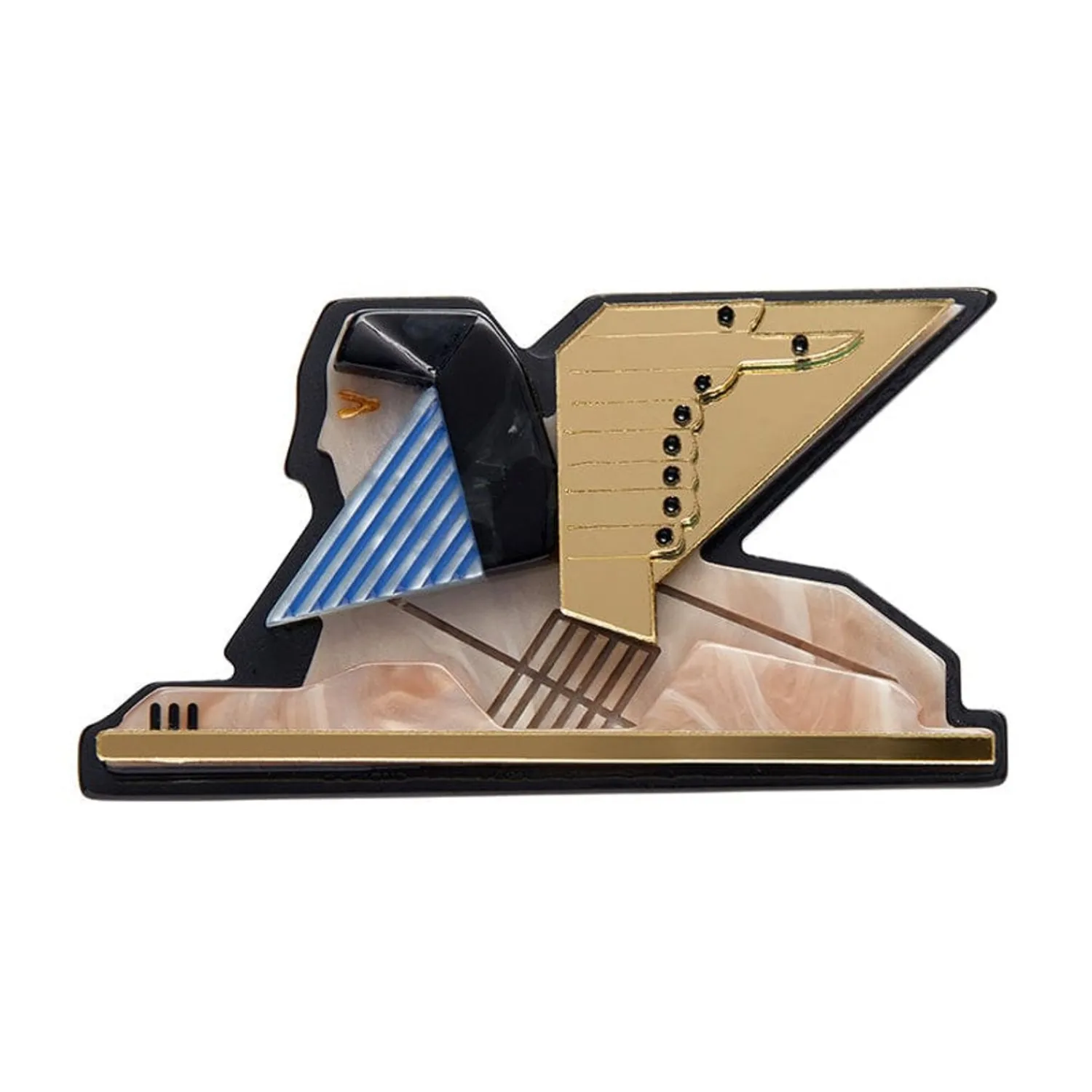 The Great Sphinx Brooch^Erstwilder New