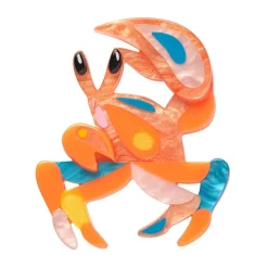 The Guarded Golden Ghost Crab Brooch^Erstwilder Online