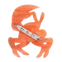 The Guarded Golden Ghost Crab Brooch^Erstwilder Online