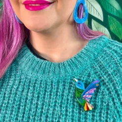 The Hardworking Hummingbird Brooch^Erstwilder Outlet