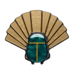 The Heart Of Egypt Scarab Brooch^Erstwilder Outlet