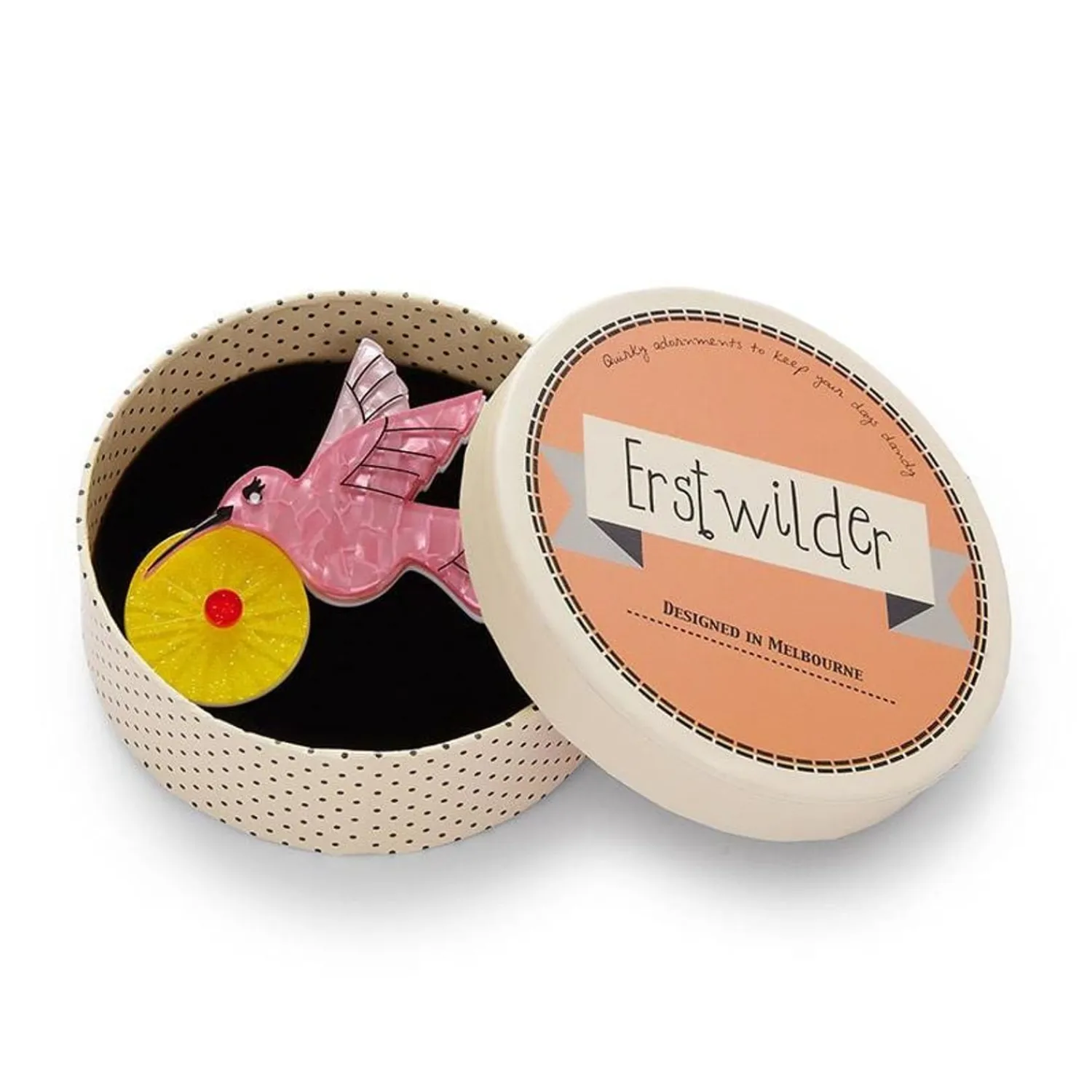 The Humble Hummingbird Brooch^Erstwilder Online