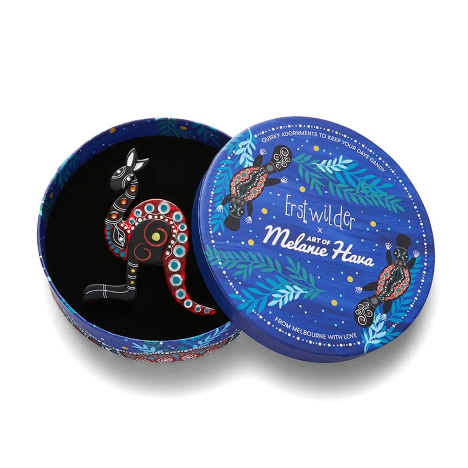 The Kangaroo 'Yuri' Brooch^Erstwilder Clearance