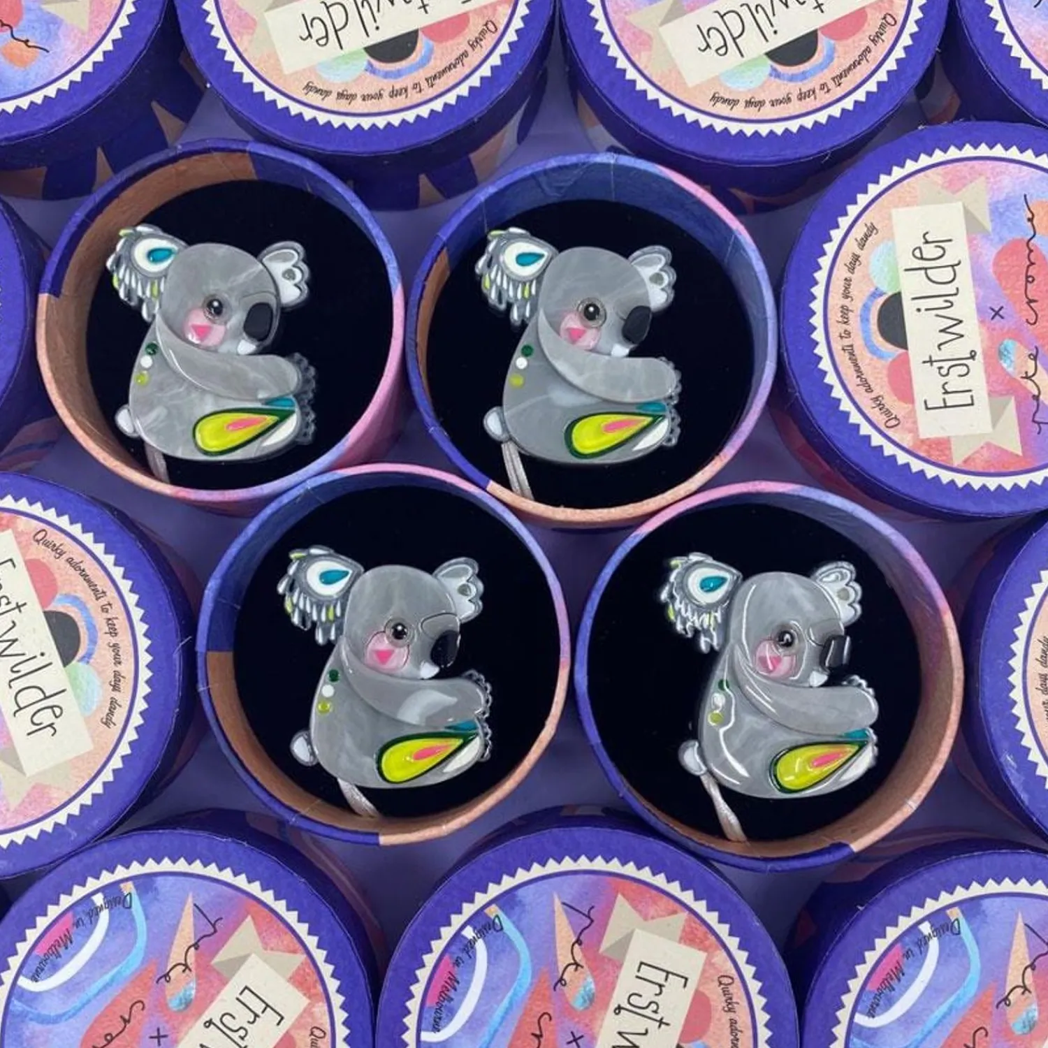 The Kuddly Koala Mini Brooch^Erstwilder New