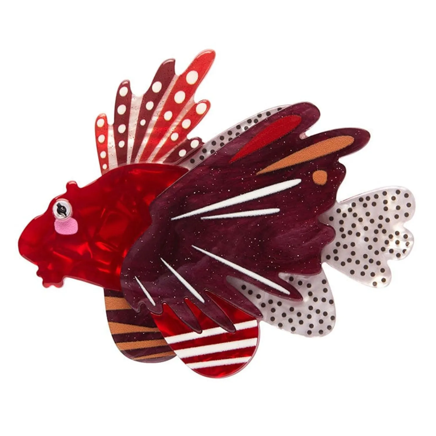 The Lavish Lionfish Brooch^Erstwilder Best