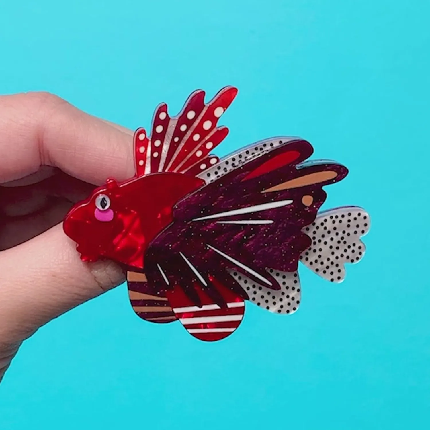 The Lavish Lionfish Brooch^Erstwilder Best