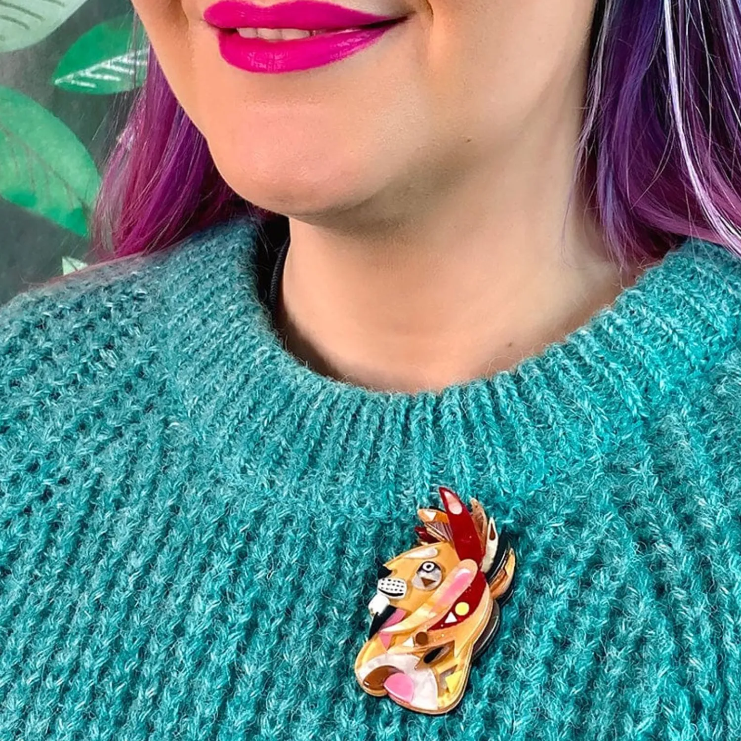 The Liberated Lion Brooch^Erstwilder Online