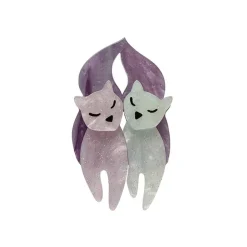 The Love Cats Mini Brooch^Erstwilder Hot