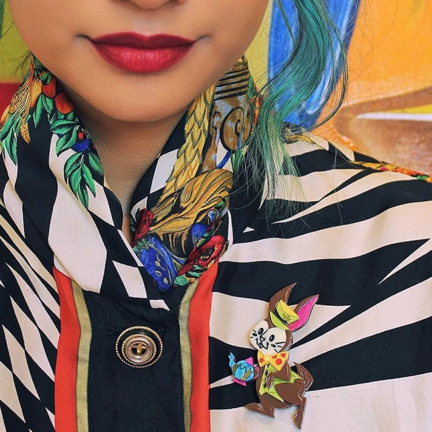 The March Hare Brooch^Erstwilder Outlet