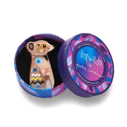 The Masterful Meerkat Mini Brooch^Erstwilder Hot