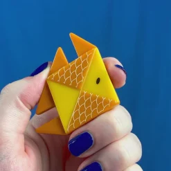 The Memorable Goldfish Brooch^Erstwilder Best