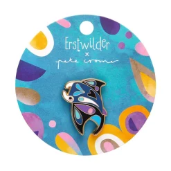 The Mercurial Manta Ray Enamel Pin^Erstwilder