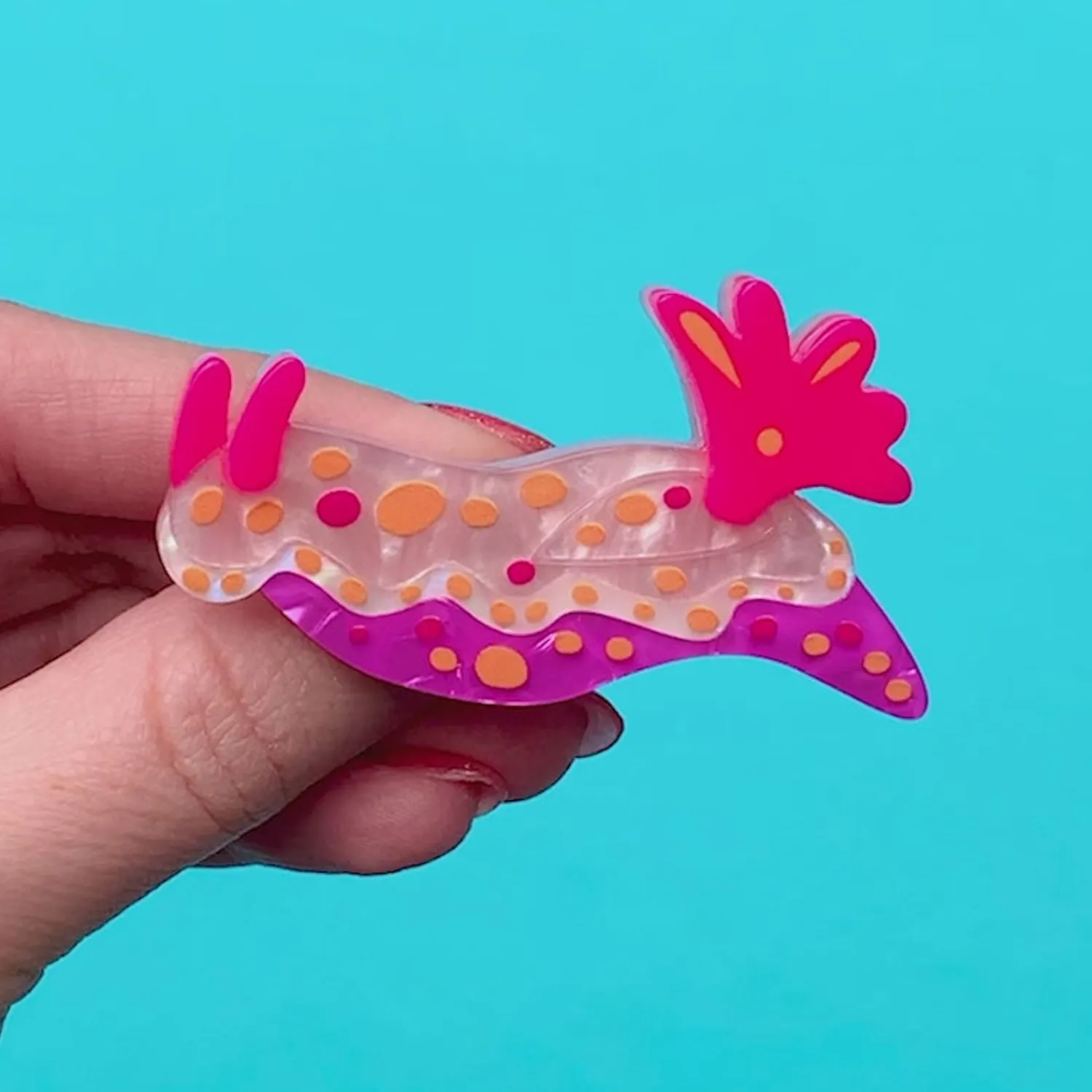 The Nebulous Nudibranch Brooch^Erstwilder Hot