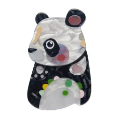 The Patient Panda Brooch^Erstwilder New