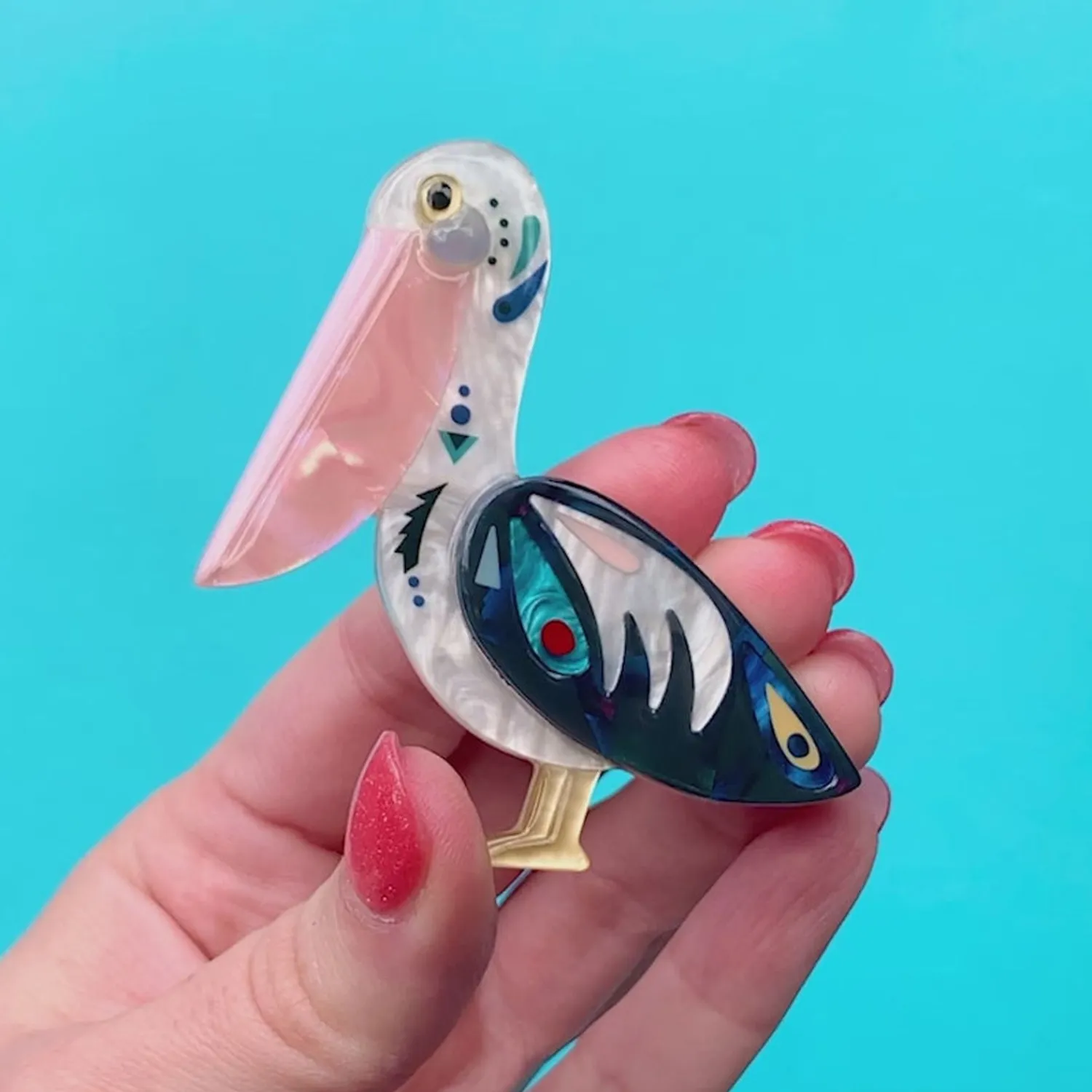 The Perceptive Pelican Brooch^Erstwilder Sale