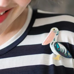 The Perceptive Pelican Brooch^Erstwilder Sale