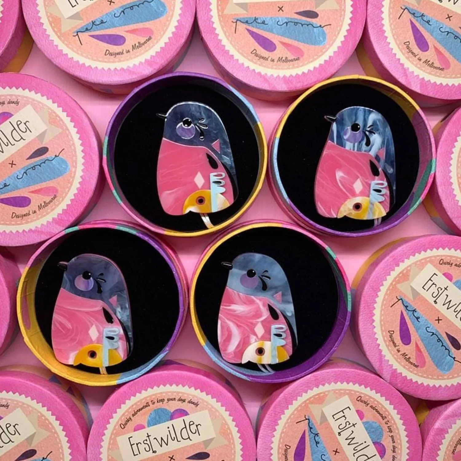 The Perky Pink Robin^Erstwilder New