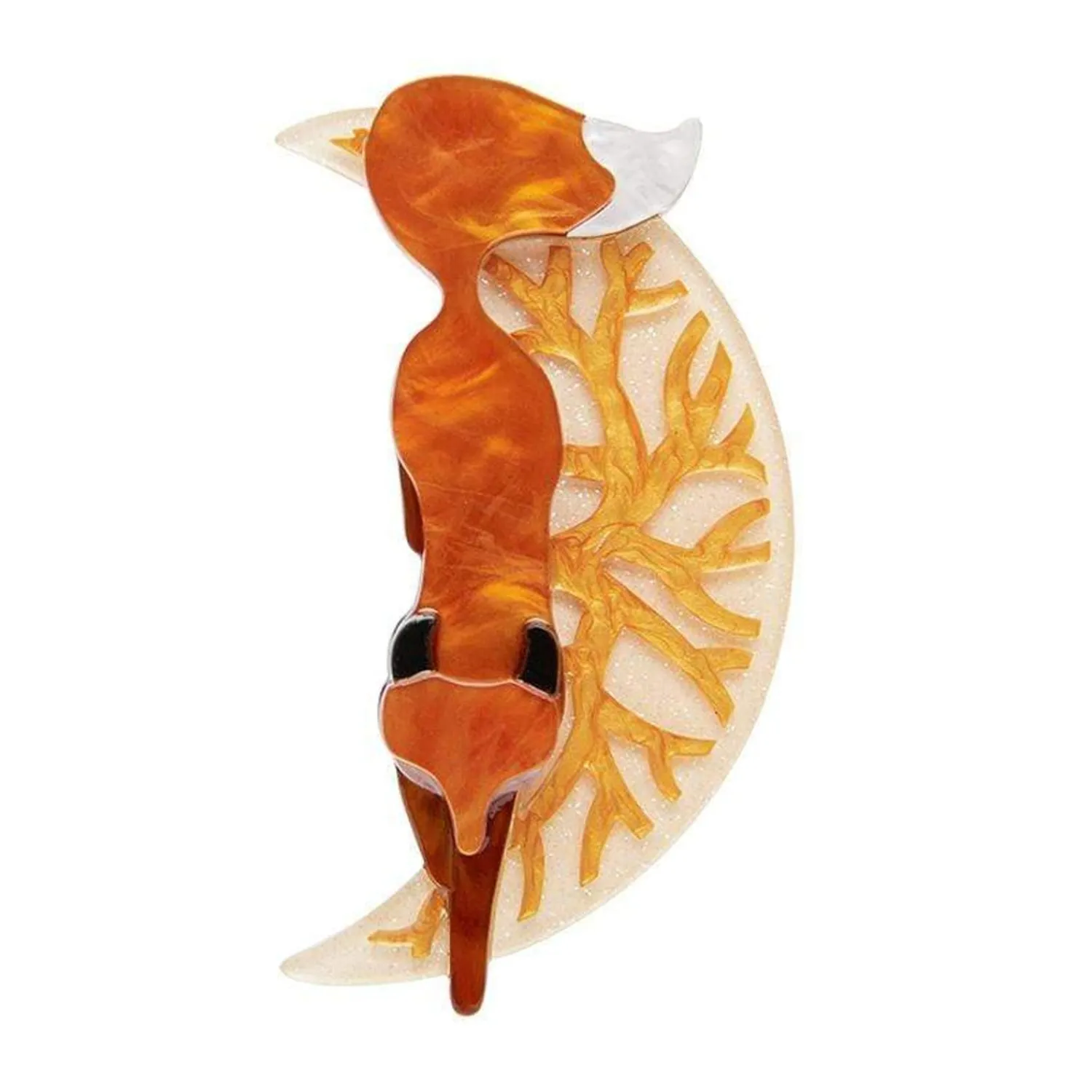 The Prowling Fox Brooch^Erstwilder New