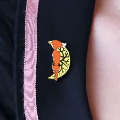 The Prowling Fox Enamel Pin^Erstwilder Hot