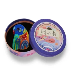 The Radiant Rainbow Lorikeet Brooch^Erstwilder Sale