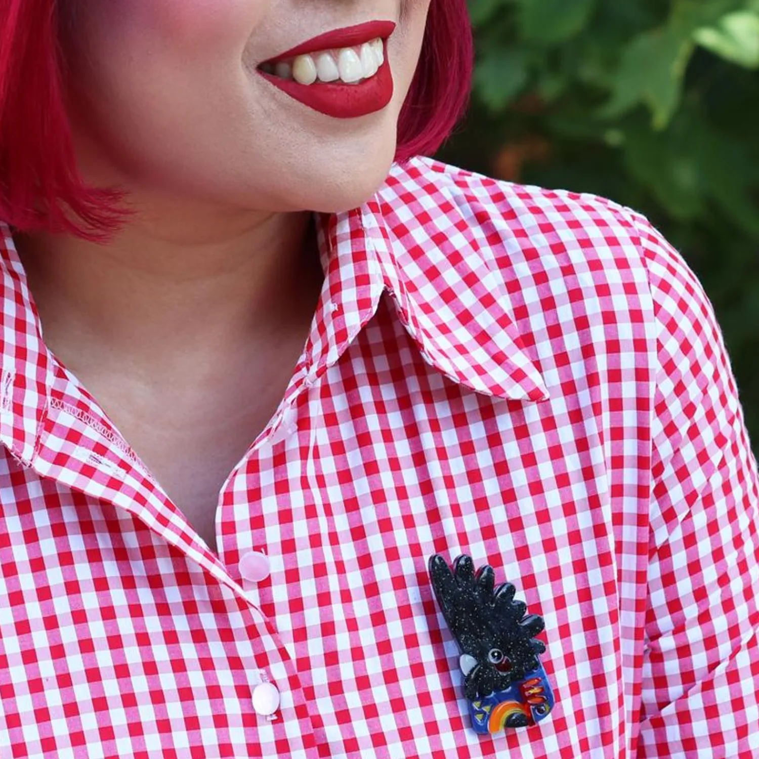 The Rare Red-Tail Cockatoo Brooch^Erstwilder Outlet