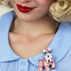 The Schnauzer And Klaus Brooch^Erstwilder New
