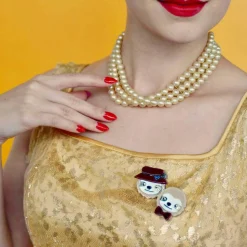 The Slothertons Double Brooch^Erstwilder New